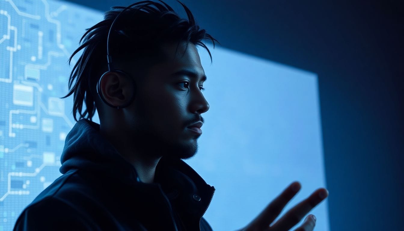 Um artista humano recebe o selo de verificação do Spotify, destacando a importância da autenticidade na música em um cenário onde os músicos de IA se multiplicam nas plataformas digitais.