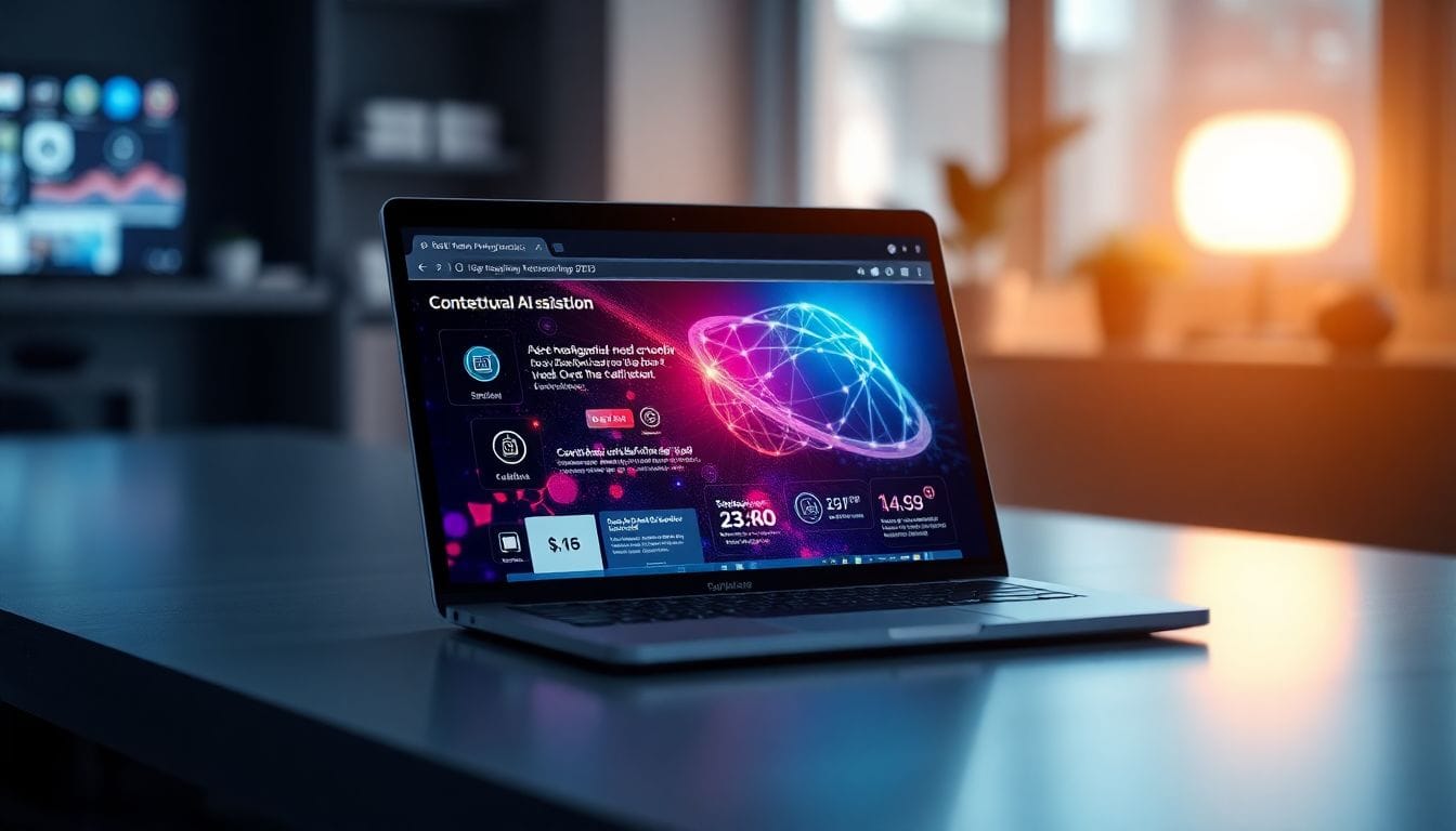 Imagem mostrando a funcionalidade do Browser Connector do Opera, facilitando a conexão com ferramentas de IA em Navegadores como Opera One e Opera GX.