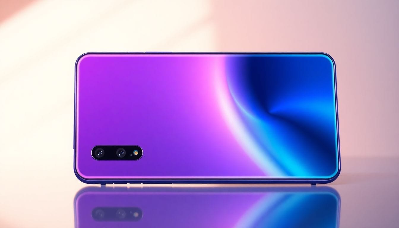 Oppo Find X9 Pro exibido em um fundo minimalista, destacando seu design elegante e inovador, que o torna meu Android favorito pela qualidade de suas câmeras e performance.