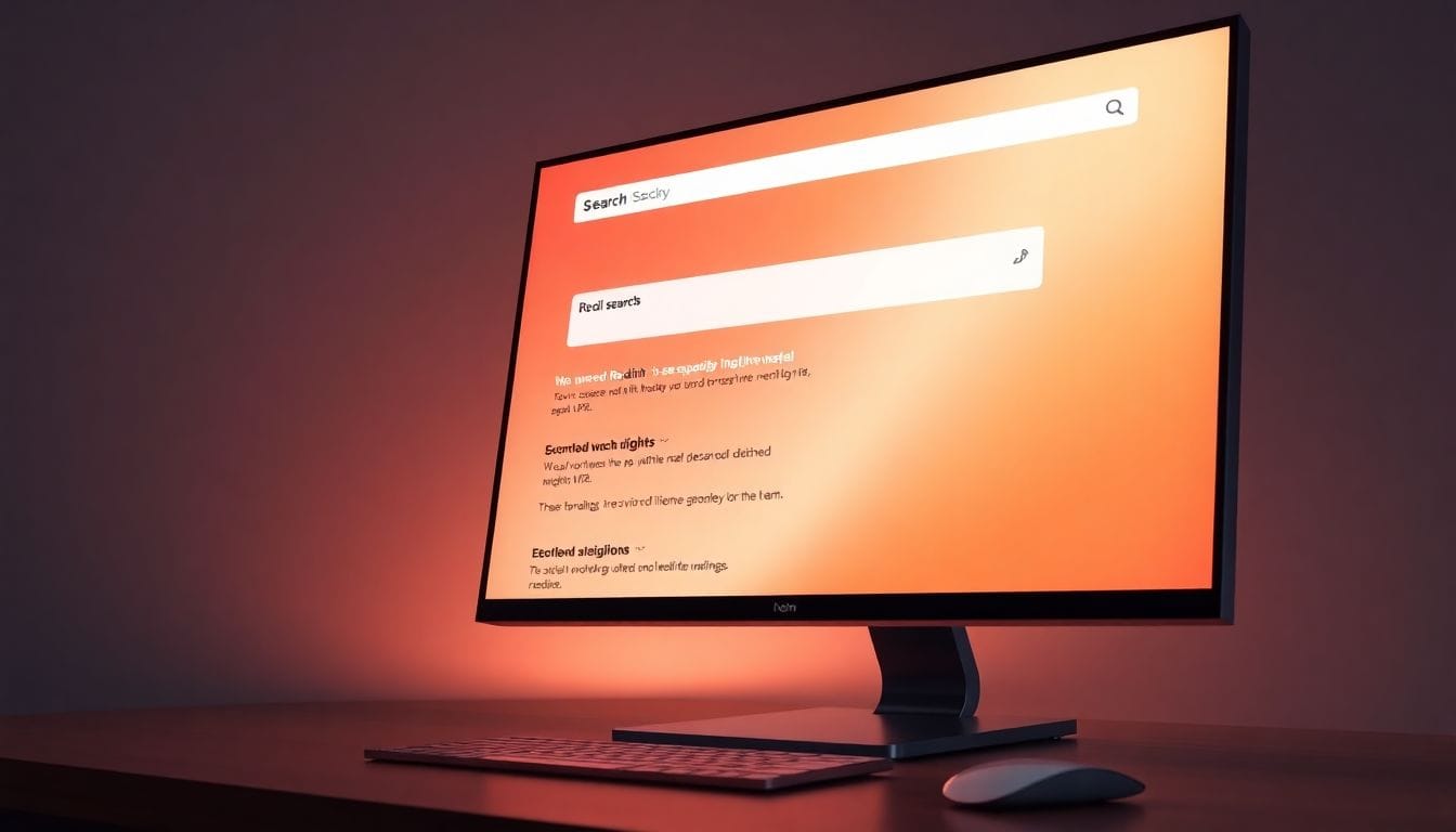 Imagem representativa dos novos resumos de busca da Google, onde a inteligência artificial agora incorpora citações do Reddit, conectando informações valiosas diretamente de fóruns sociais.