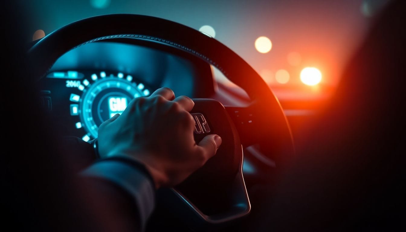 As General Motors agrees to pay $12,75 milhões em um acordo de privacidade dos motoristas na Califórnia, a imagem retrata a importância da proteção de dados no tráfego moderno.