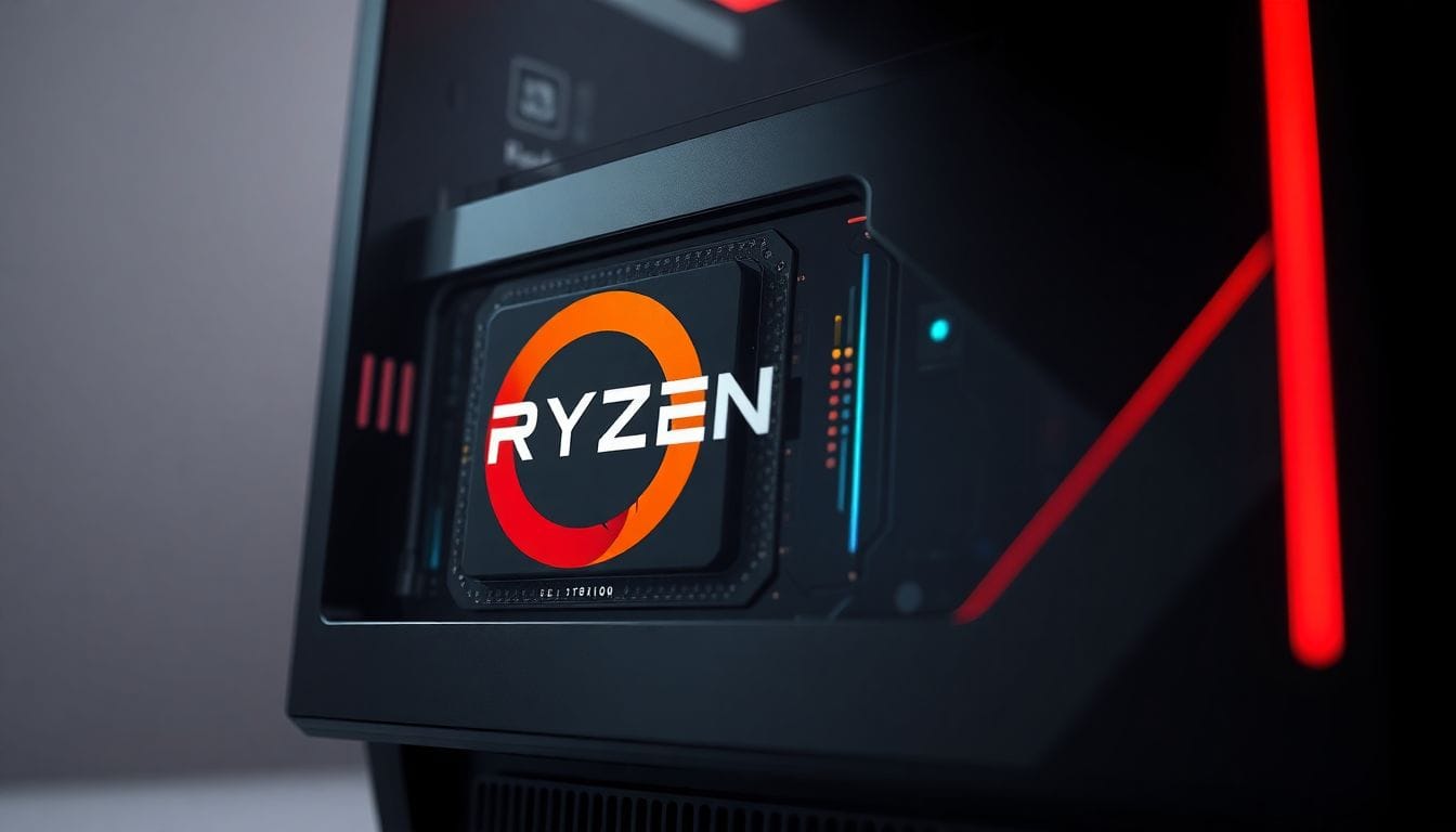 Imagem do poderoso AMD Ryzen AI Halo PC, que custa $3,999 e vem com os novos chips Ryzen AI Max 400, destacando a evolução tecnológica para desenvolvedores que buscam soluções de AI de alto desempenho.