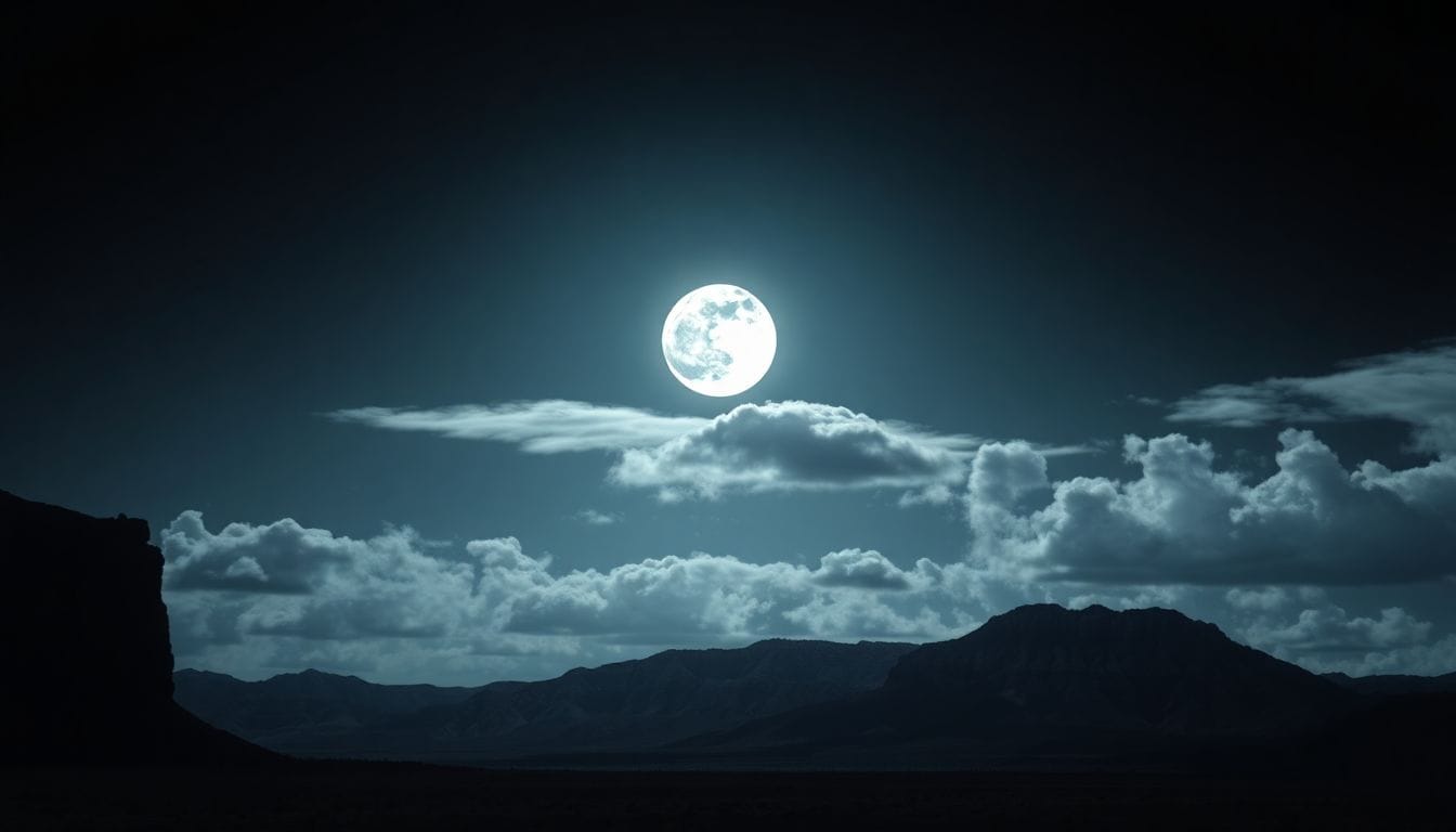 Uma versão colorizada por IA da famosa fotografia 'Moonrise, Hernandez, New Mexico' de Ansel Adams, exposta sem permissão. A imagem ilustra a controvérsia sobre o uso não autorizado de obras artísticas na era da tecnologia.