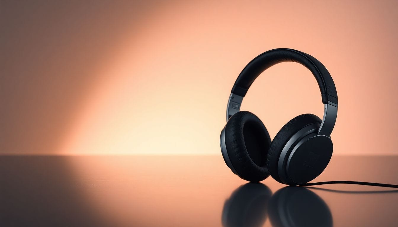 Imagem dos novos fones de ouvido Sennheiser Momentum 5, destacando suas melhorias em áudio e ANC, com design elegante e moderno, perfeita para quem busca qualidade sonora excepcional.