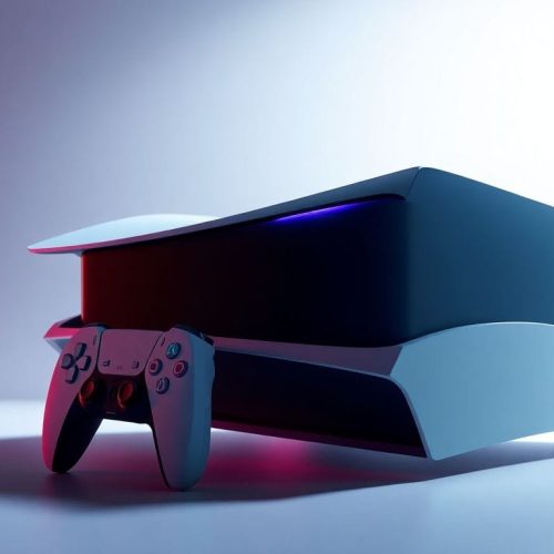 Imagem do console PlayStation 5, simbolizando o fim abrupto do jogo multiplayer Destruction AllStars pela Sony, que já foi um título popular entre os jogadores.