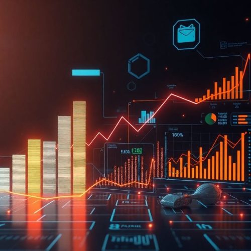 Imagem que captura a essência da inovação em serviços de folha de pagamento, representando o crescimento de 50% na receita por funcionário da startup Remote, impulsionado pela adoção de inteligência artificial, refletindo a transformação digital no setor de negócios.