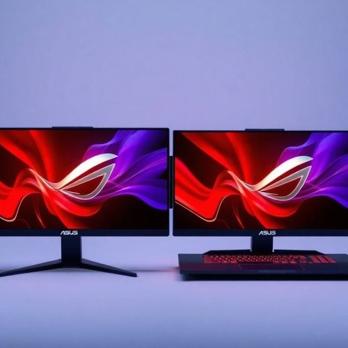 A impressionante Asus ROG Zephyrus Duo de 2026, um laptop de jogos com duas telas OLED que oferece uma experiência única de multitarefa, destacando o seu design arrojado e tecnologia avançada.
