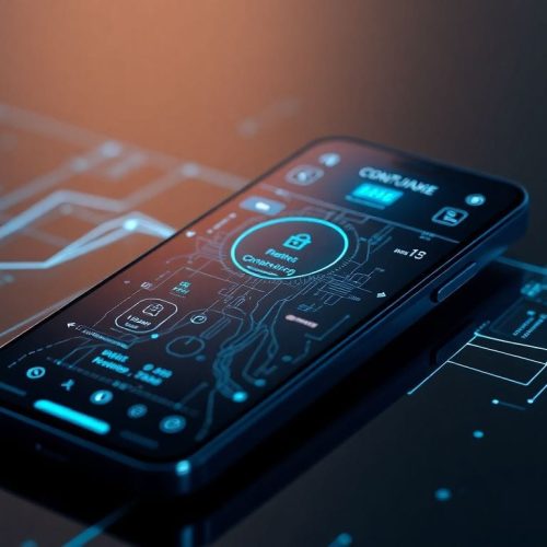 Interface de um aplicativo de rastreamento de contato em um smartphone, refletindo sobre a possibilidade de ajudar com o hantavírus em situações de emergência de saúde pública.