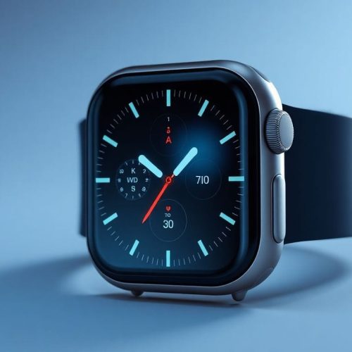 Imagem de um Apple Watch com tecnologia avançada destacando o sensor de oxigênio no sangue. A vitória da Apple no caso judicial com a Masimo garante que a funcionalidade permaneça ativa em seus dispositivos.