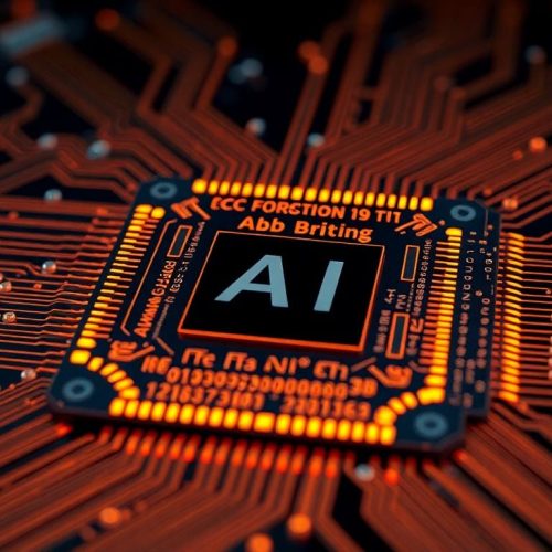 Imagem do chip de IA da Cerebras, a startup que acaba de solicitar um IPO, destacando sua inovação e tecnologia avançada no setor de hardware para inteligência artificial.