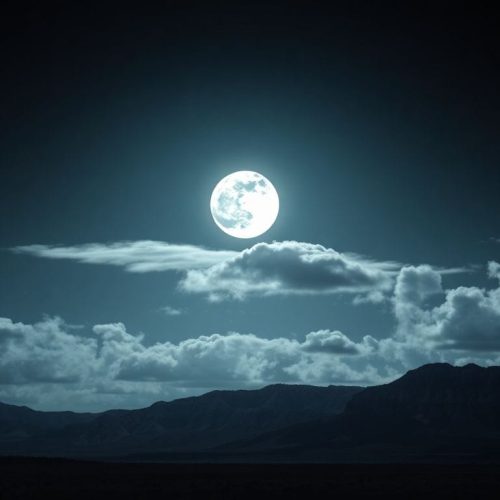 Uma versão colorizada por IA da famosa fotografia 'Moonrise, Hernandez, New Mexico' de Ansel Adams, exposta sem permissão. A imagem ilustra a controvérsia sobre o uso não autorizado de obras artísticas na era da tecnologia.