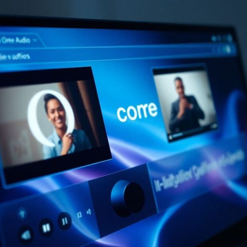 Imagem detalhada que mostra a interface do Opera One, destacando o novo recurso de ampliação de áudio de até 500% e a experiência aprimorada de PiP, ideal para quem busca uma navegação e streaming de vídeo mais potentes.