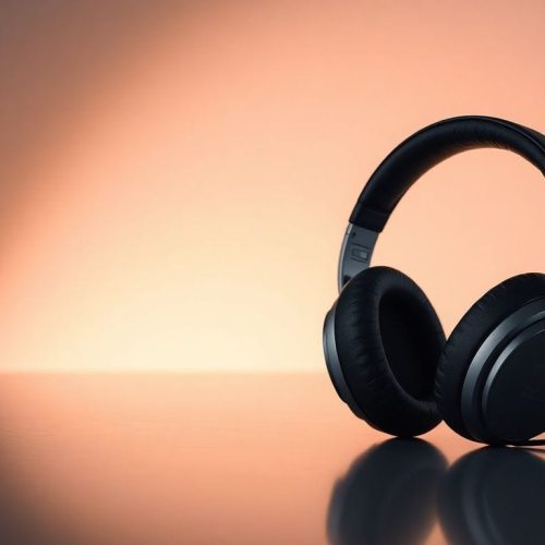 Imagem dos novos fones de ouvido Sennheiser Momentum 5, destacando suas melhorias em áudio e ANC, com design elegante e moderno, perfeita para quem busca qualidade sonora excepcional.